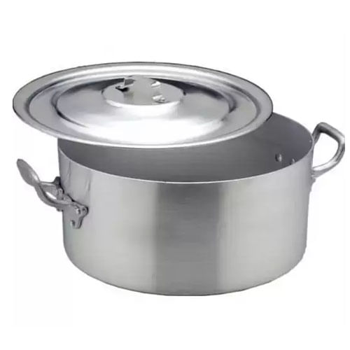 Panela Cacarola Linha Hotel Premium 5mm Nr 36 - 16 Lt Real Aluminio