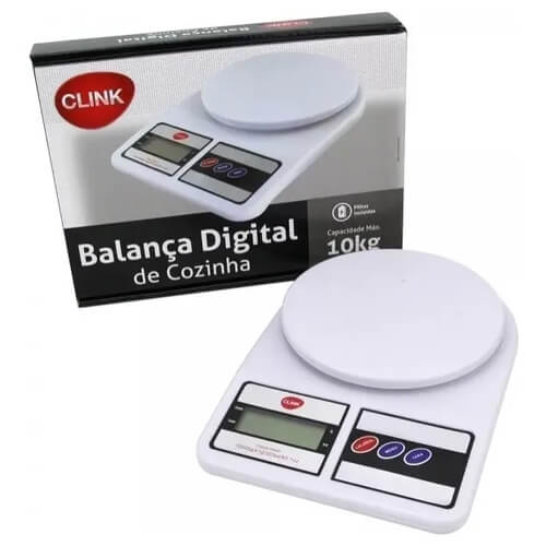 Balanca De Cozinha Digital 10kg Clink
