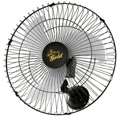 Ventilador Parede 60cm Bivolt (200w) Preto Gold  Venti- Delta
