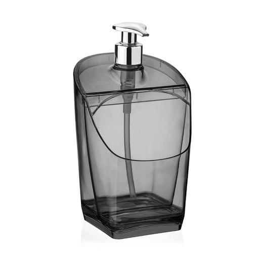 Porta Detergente Plastico Preto Translucido  (354-Pr) Uz