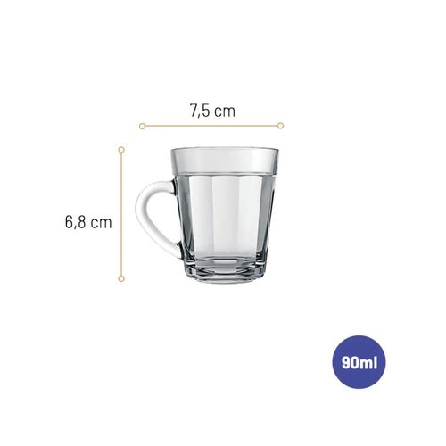Xicara Café Americano 90ml (5110) Nadir