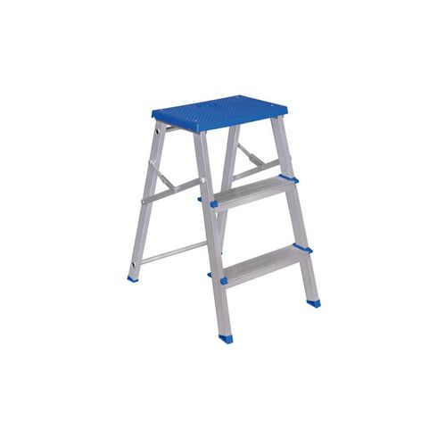 Escada Banqueta  De Aluminio  Uso Domestico  Mor