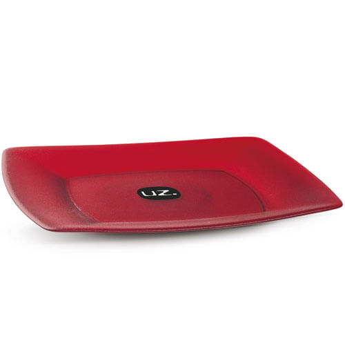 Prato Plastico Medio Lanche Verm Tr (156-Vm)Uz