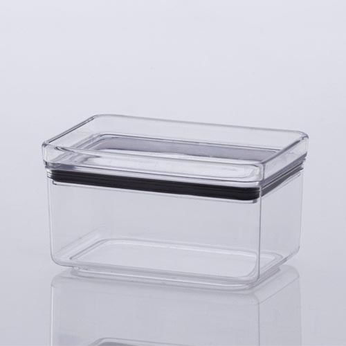 Pote Hermetic Plastico Lumini Retang. (1167) 580ml  Paramount