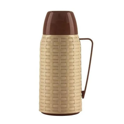 Garrafa Term. Rattan 1lt Bege 03861  Alladin