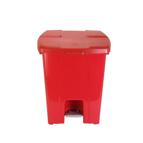 Cesto Pedal Quadrada Plastica 30lt P30b4