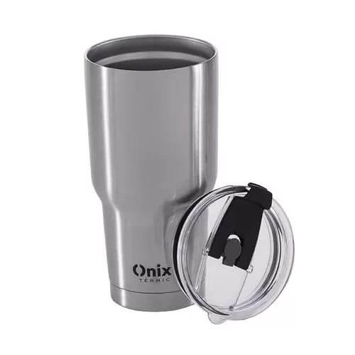 Copo Termico Inox C/Tampa  870ml  1262 Onix