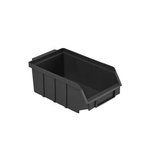Gaveteiro De Plastico 3 S/ Trava Preto 7,5x10,5x18cm  (77pt) Bolivar