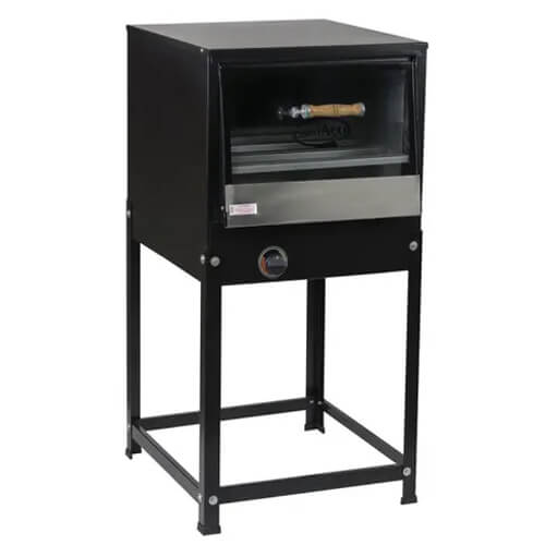 Forno Gas C/ Cavalete Porta Vidro 600x7800mm 5825 Cristal Aco