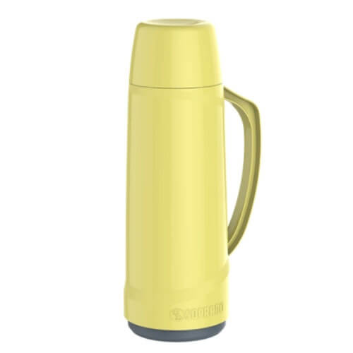 Garrafa Termica Cristal 1l  Amarela  Soprano