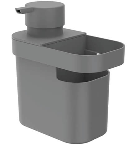 Dispenser P/ Detergente E Organ.Trium  650ml Chumbo 550 Ou