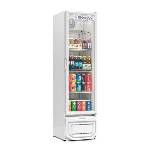 Vitrine Refrigerada Gptu230 - 230lt Branca Gelopar
