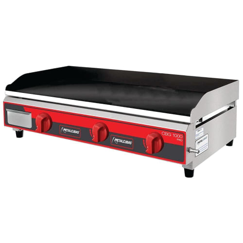 Chapa Bifeteira Cbg1000 Pro Gas (10348) Metalcubas