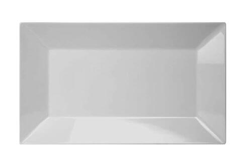 Prato Retangular 35,5x20,3cm Melamina  Gx5439 Goumert Mix