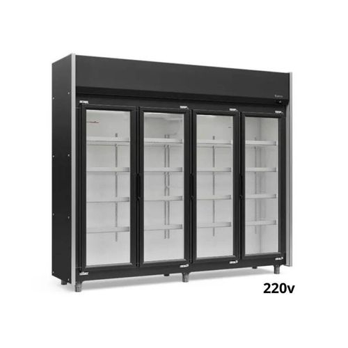 Refrigerador Vertical Geas 2.39 4 Portas Gelopar