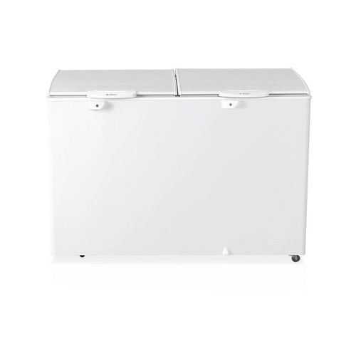 Freezer Dupla Ação 2.Tampas Cega Ghbs-410 Lt Gelopar