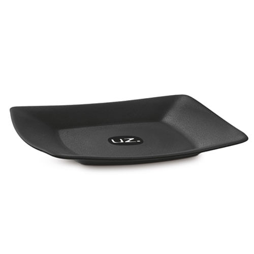 Prato Plastico Pequeno Lanche Preto ( 153-Pr) Uz