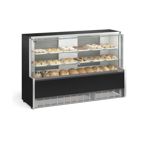 Vitrine Seca Mpna-175r Preto C/Led 127/220v Aurora Gelopar
