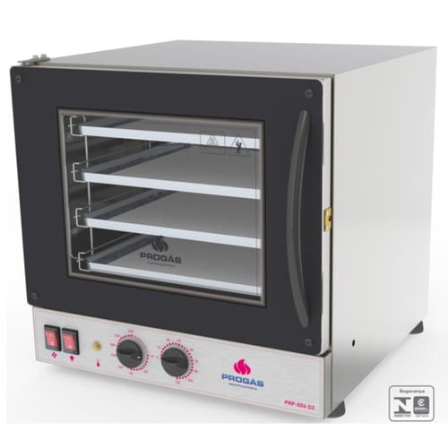 Forno Turbo Elétrico Prp-004 Preto Progás