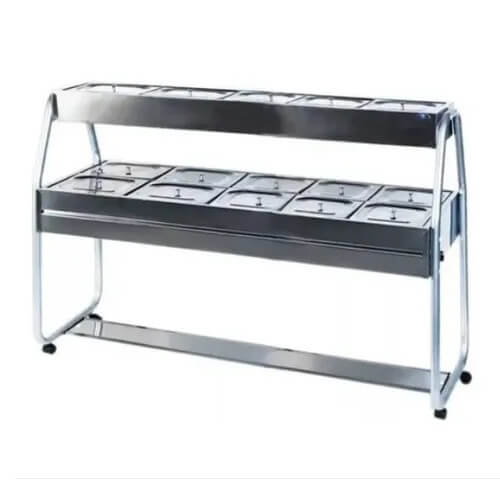 Self Service  Duplo 10 Quente+ 5 Fria Gns Luxo Cinza 110v Ibet