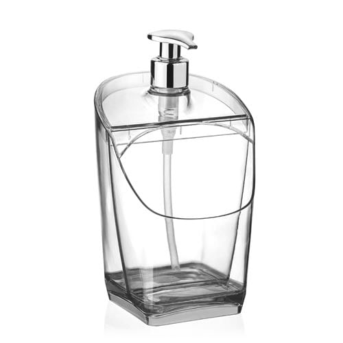 Porta Detergente Plástico Transparente Translucido (354-Tr) Uz