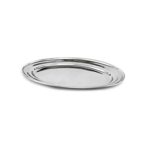 Travessa Oval Rasa 25cm  Inox Gx0053 Goumert Mix