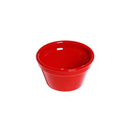 Ramequim Cheff 90ml Polipropileno Vermelho (687) Vemplast