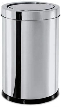 Lixeira Inox Com Tampa Basculante 5,4l 18,5x20cm 3032/202